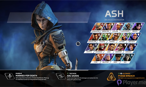 Ash – Instigadora Incisiva – Personagens de Apex Legends™ - EA