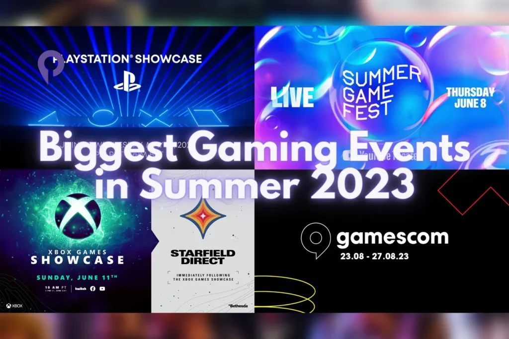 Biggest Gaming Events in Summer 2023