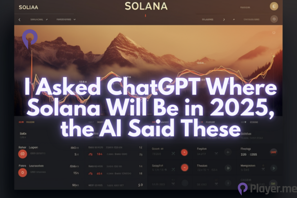 I Asked ChatGPT Where Solana Will Be in 2025, the AI Said These