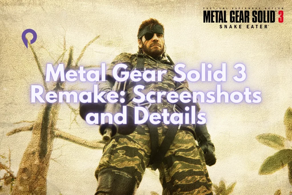 Metal Gear Solid 3 Remake Screenshots and Details