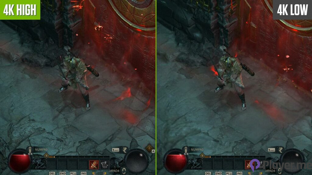 Diablo 4 Low vs High Graphics Comparison