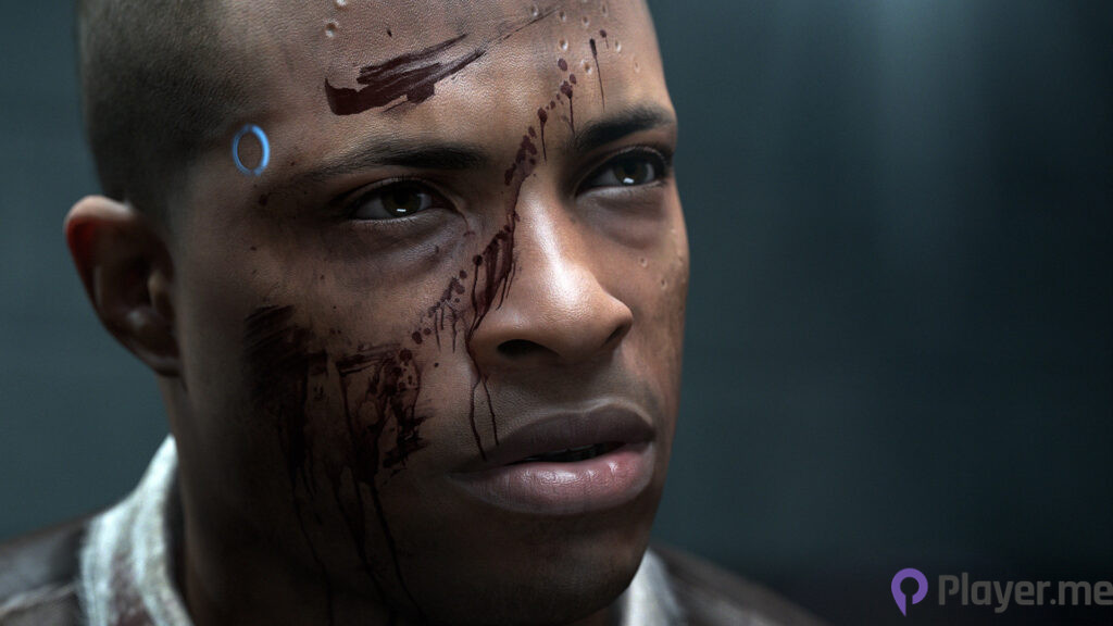 A gameplay screenshot from Detroit: Become Human. One of the best Quantic Dream games.