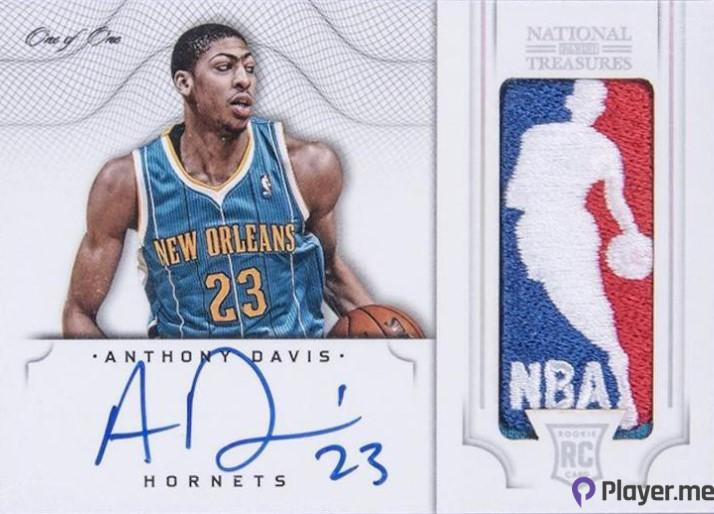 2012-13 Panini National Treasures Anthony Davis
