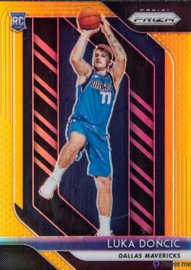 2018 Luka Dončić Panini Prizm Gold Prizm