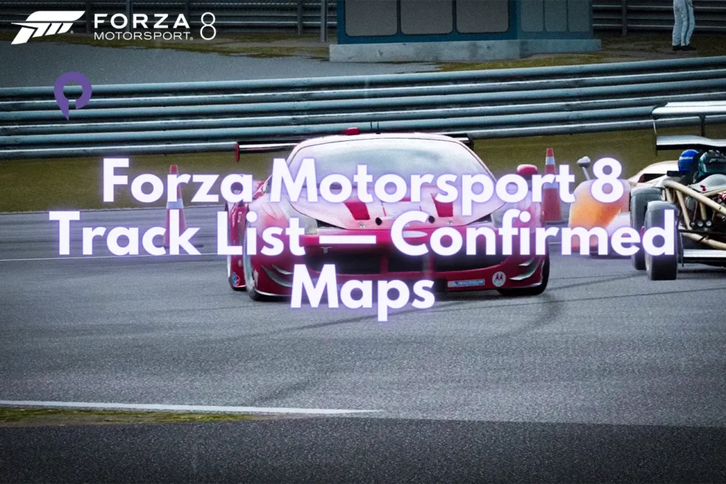Forza Motorsport 8 Track List — Confirmed Maps