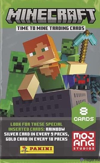 Minecraft Panini Cards