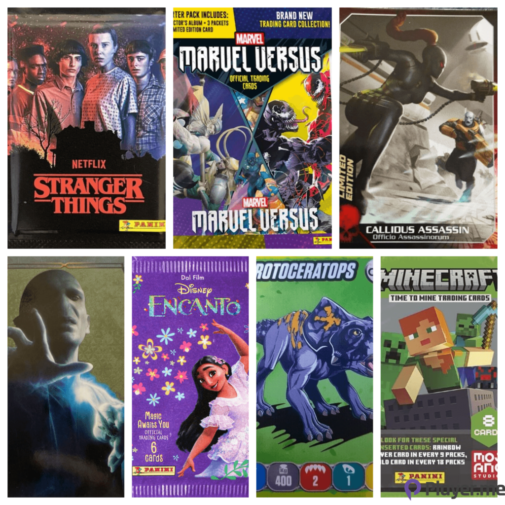 Non-sport Panini card collections