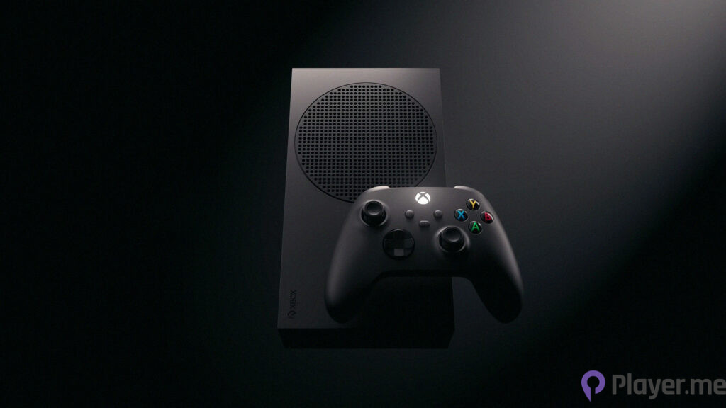 New black Xbox Series S with a 1 TB SSD.