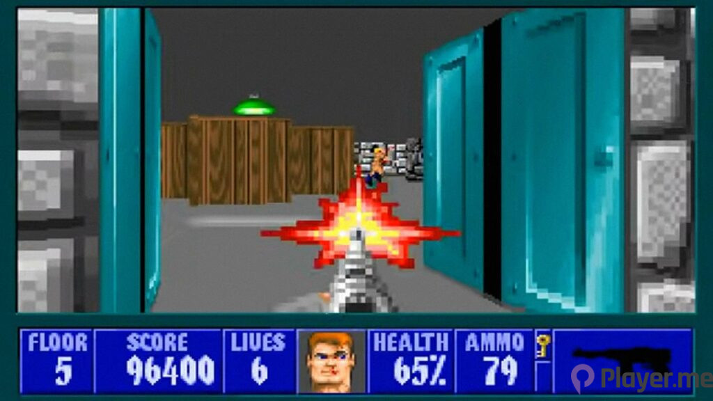 id Software games - Wolfenstein 3D