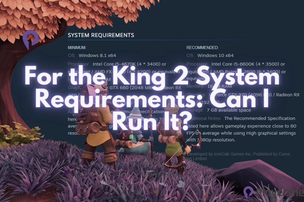 For the King 2 System Requirements Can I Run It