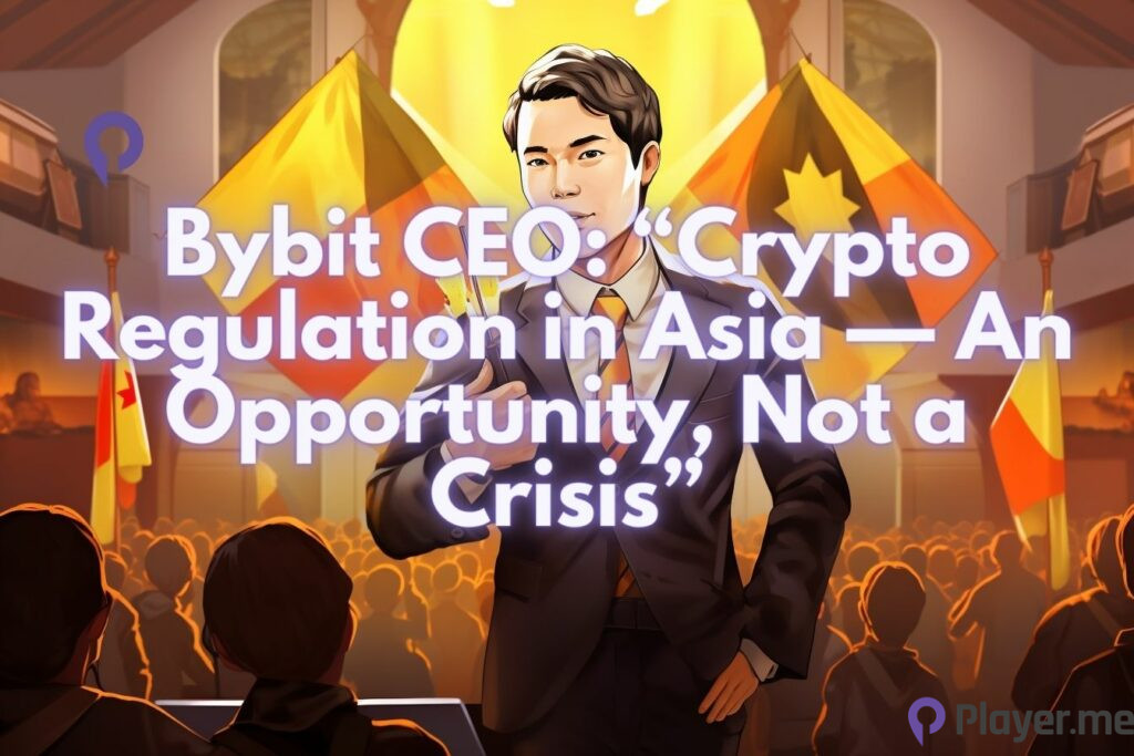 Bybit CEO: “Crypto Regulation in Asia — An Opportunity, Not a Crisis”