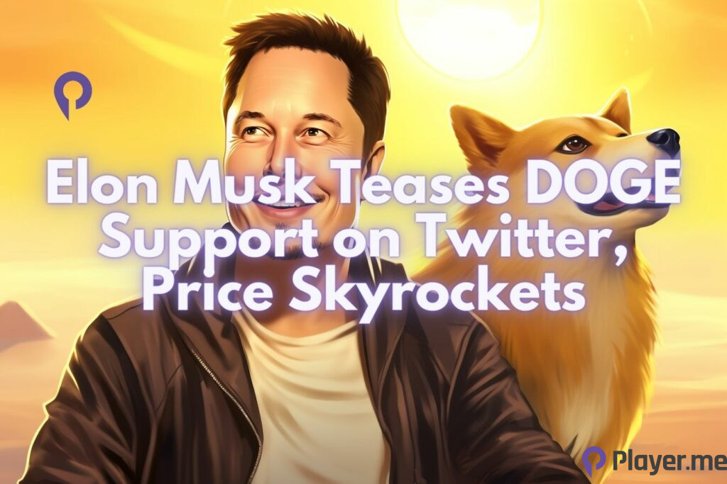 Elon Musk Teases DOGE Support on Twitter, Price Skyrockets