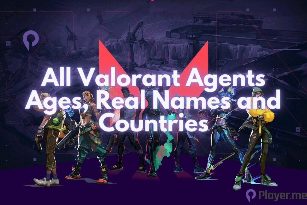 All Valorant Agents Ages, Real Names and Countries