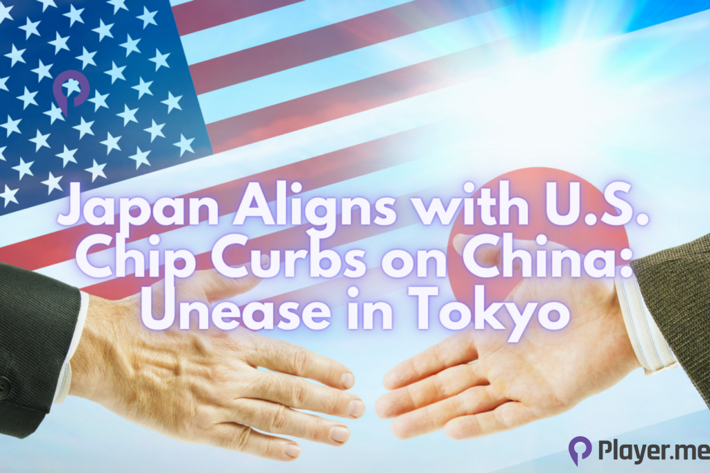 Japan Aligns with U.S. Chip Curbs on China: Unease in Tokyo