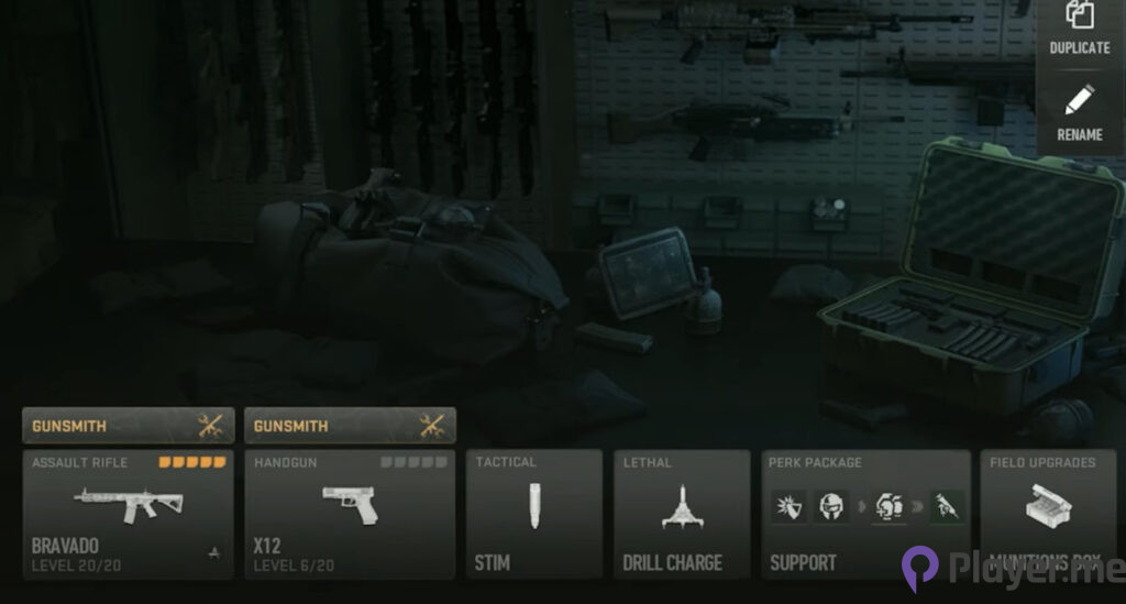 Weapons in Warzone Mobile