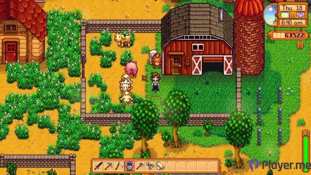 How to Upgrade Barn in Stardew Valley