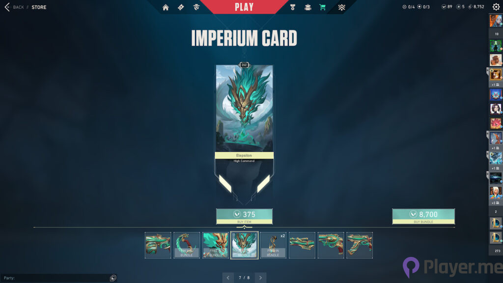 Imperium Card