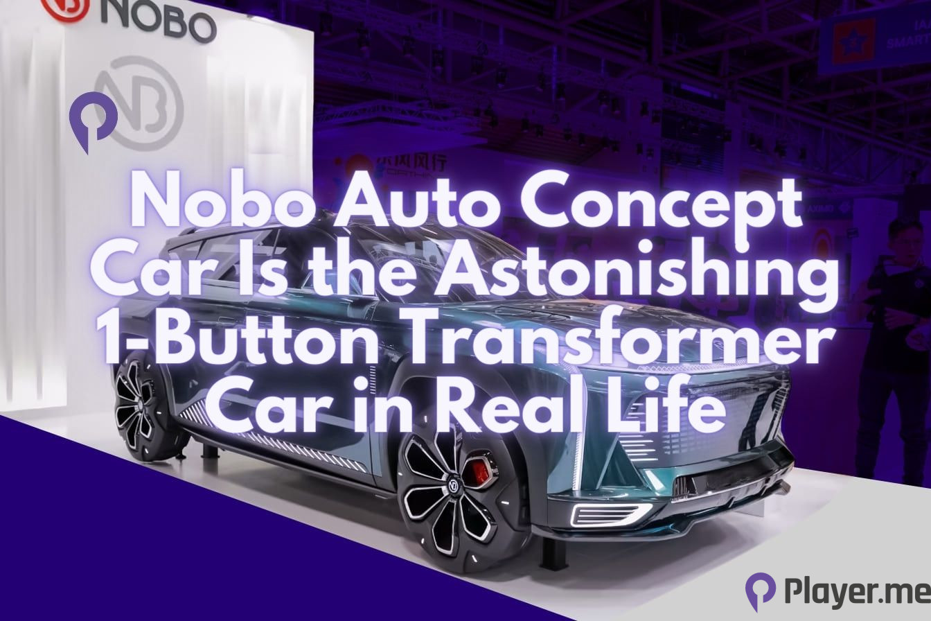 Nobo Auto Concept Car Is the Astonishing 1-Button Transformer Car in Real Life