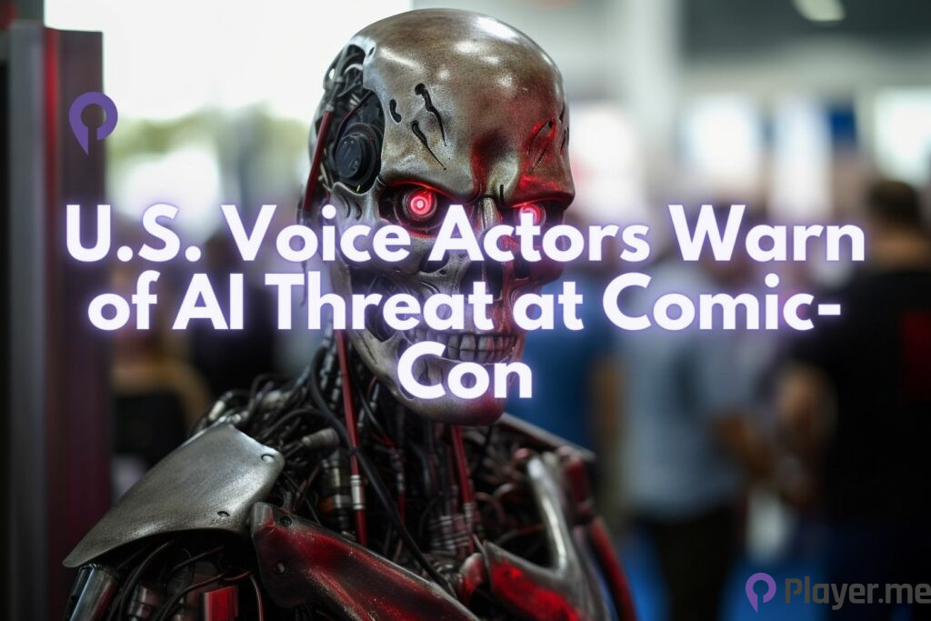 U.S. Voice Actors Warn of AI Threat at Comic-Con