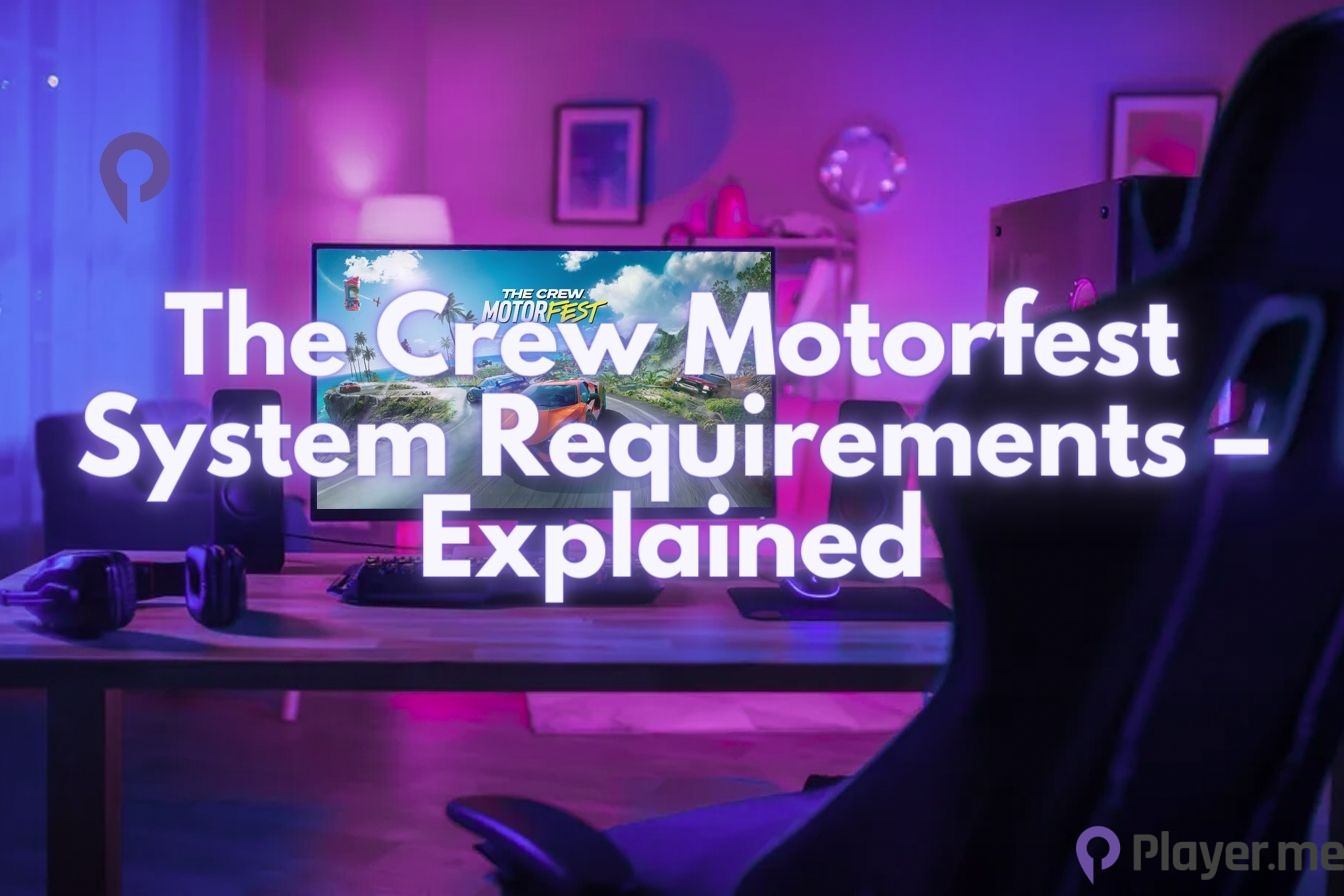 The Crew Motorfest PC requirements: File size, minimum