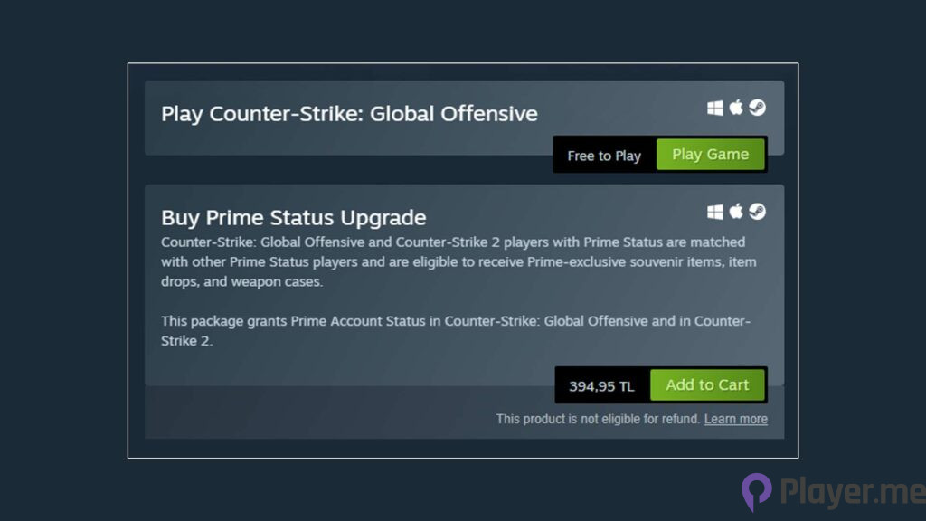 Counter-Strike 2 vs Call of Duty - Pricing