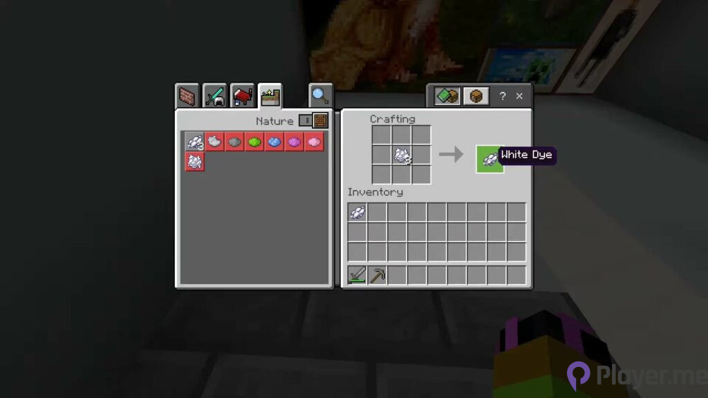White color in Minecraft