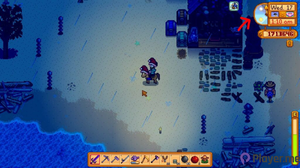 Date and Season in Stardew Valley