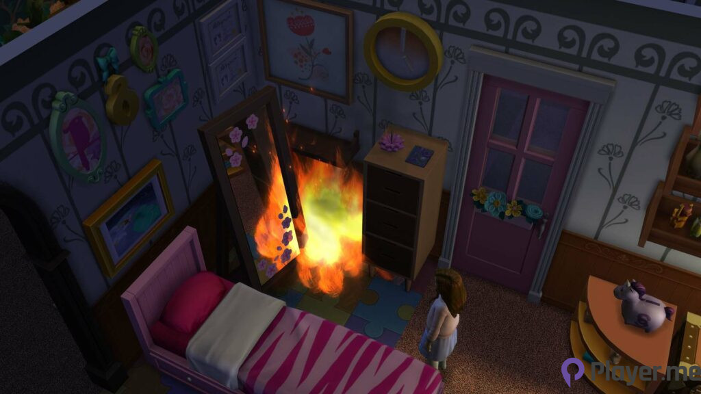 Fire in The Sims 4