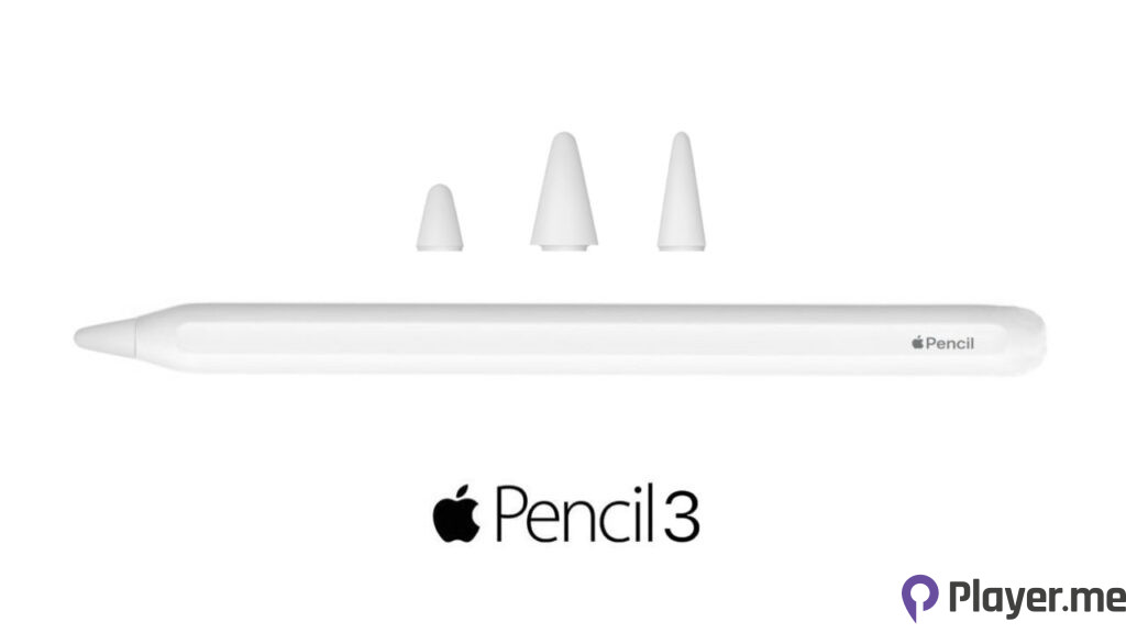 Apple Announces New Apple Pencil 3 with USB-C Charging (1)