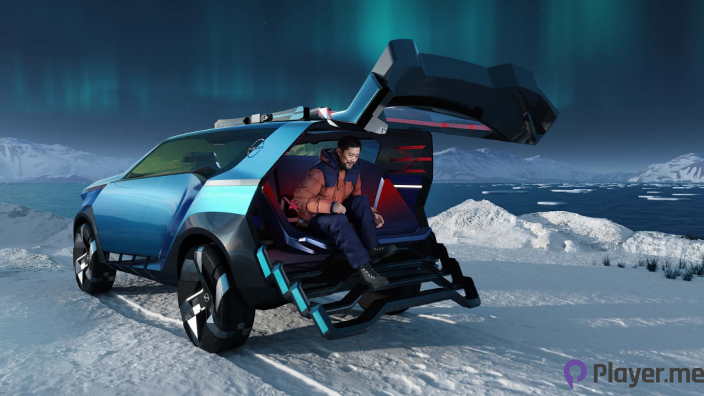 Nissan SUV Concept Design ‘Hyper Adventure’ Is an Awe-Inspiring Low-Poly Spaceship on Wheels (1)