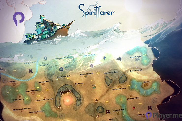 Spiritfarer Map: Easy Guide to All Locations 