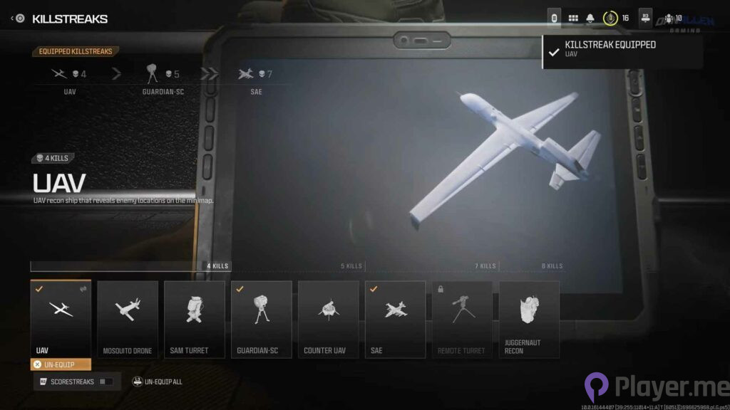 Killstreaks in Modern Warfare 3 - UAV