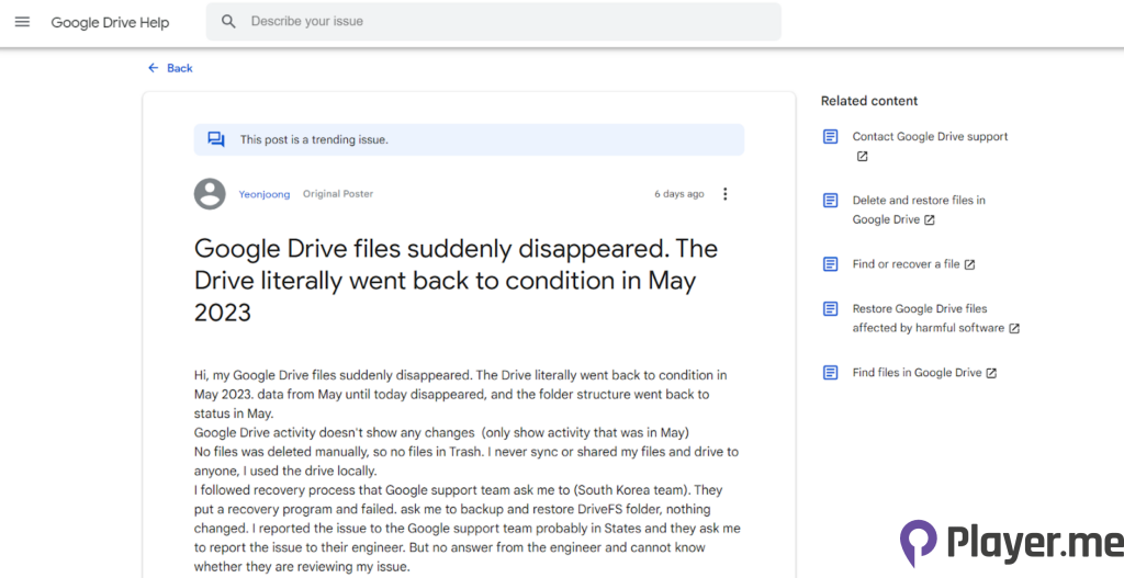 Mysterious Vanishing Google Drive Files Sparks User Concerns