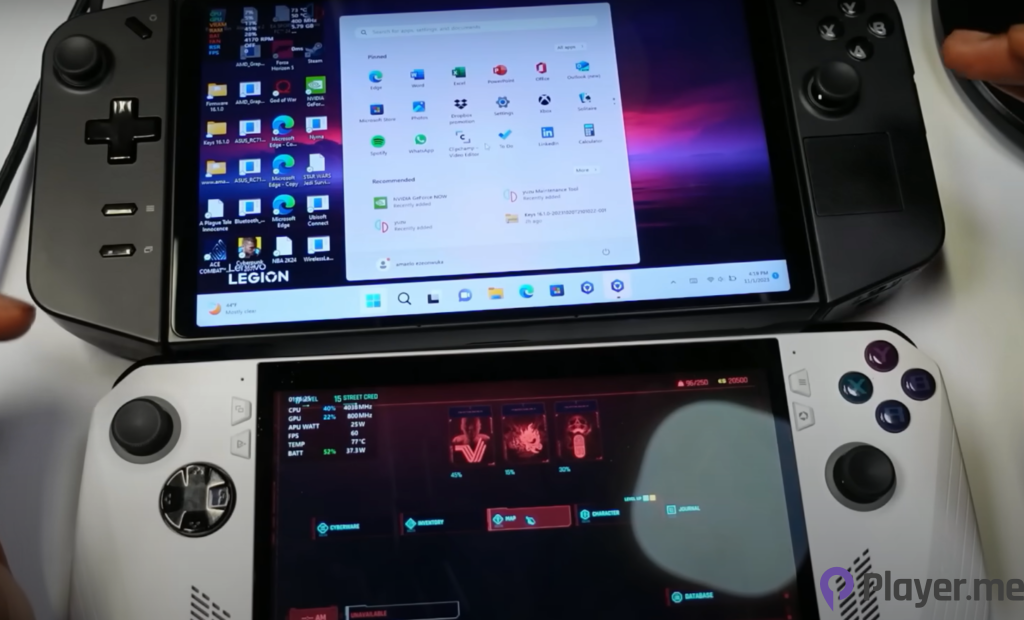 Lenovo Legion Go or Asus ROG Ally: A Battle in Choice for Handheld Gaming Consoles in 2023