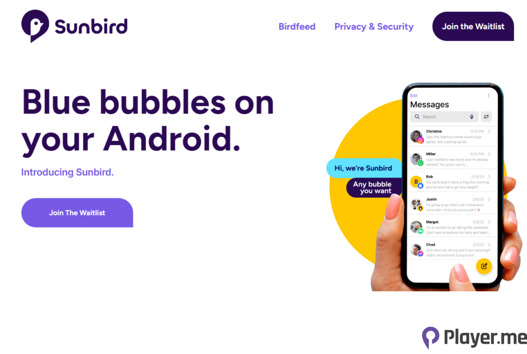 Sunbird Halts iMessage App for Android Temporarily Due to Security Concerns (1)