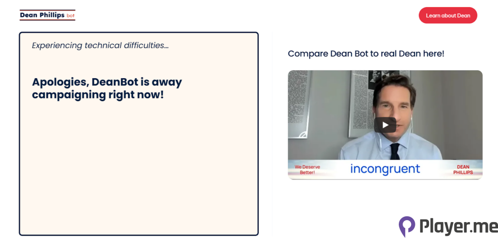 Dean Phillips Impersonation Crisis: OpenAI Suspends Startup Leveraging GPT-4 Model (1)