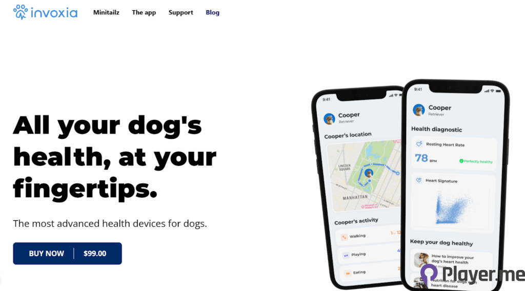 Invoxia Minitailz Unleashes Smart Pet Power: Elevate Your Pet's Well-being and Location Monitoring Bliss at CES 2024 (1)
