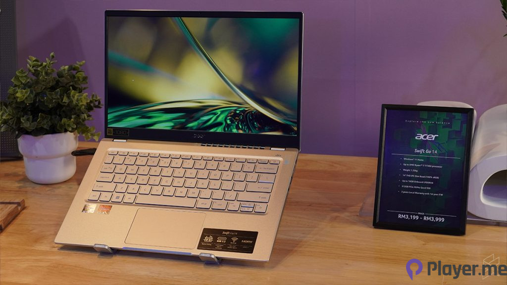 Looking At the New Acer Swift Go 14 and the Cool Innovative Changes on Its Touchpad