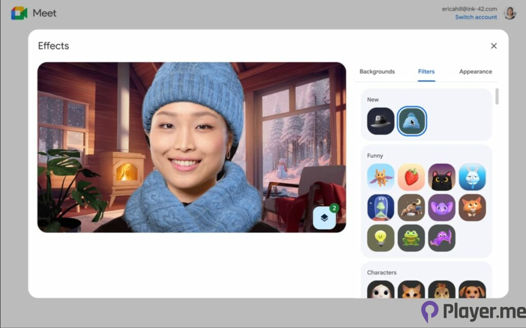 Latest Google Meet Enhancements: More Personalisation with New Filters and Better Lighting