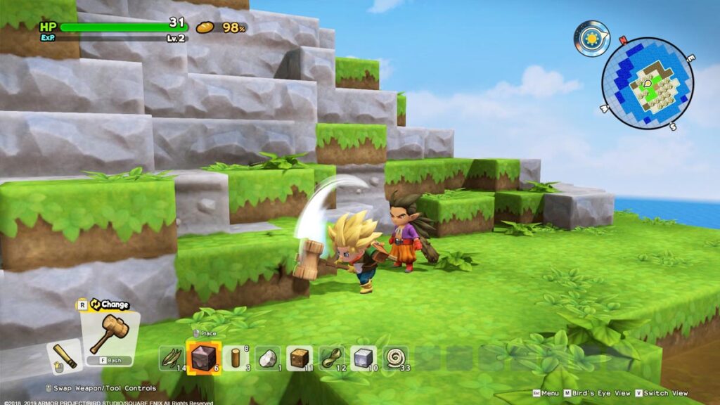 Underrated PS Vita Games: Dragon Quest Builders