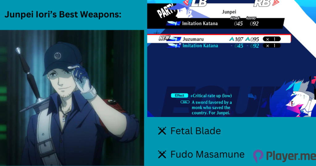 Best Weapons in Persona 3 Reload for Each Character (2)