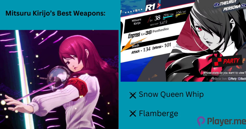 Best Weapons in Persona 3 Reload for Each Character (3)