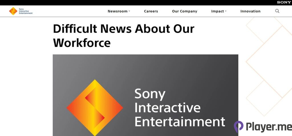 Sony Lays off 900 PlayStation Employees Citing ‘Industry Changes’, ‘Evolving Economic Landscape’ (1)