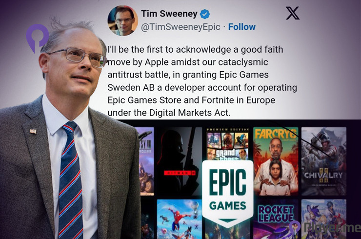 Tim Sweeney’s Tweets Spark Apple to Terminate Epic’s Developer Account