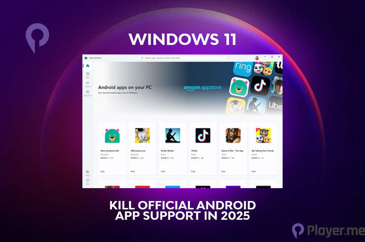 Microsoft’s WSA (Windows Subsystem for Android) to Kill Android App Support and Amazon Appstore in 2025
