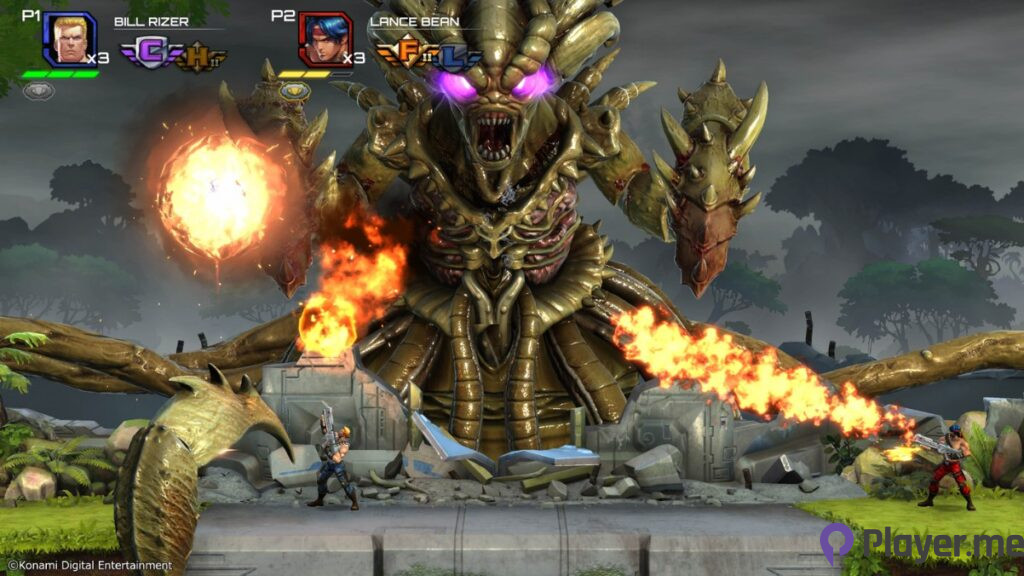 Contra Operation Galuga: Ranking All 6 Weapons in Game (1)